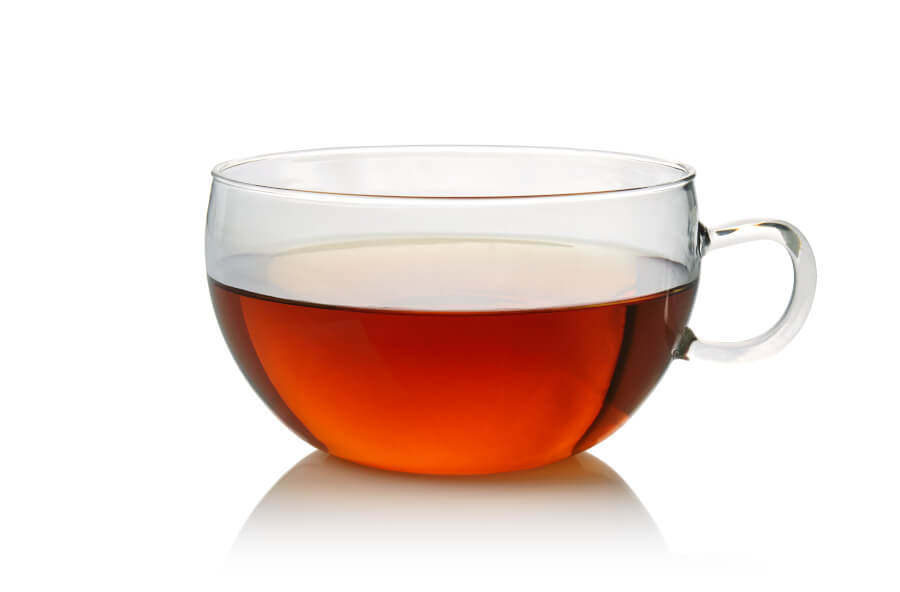 Glass Jumbo Teacup With Saucer | Adagio Teas UK & Europe